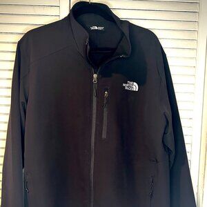 North Face Men's Long Sleeve Charcoal Jacket Sz XL